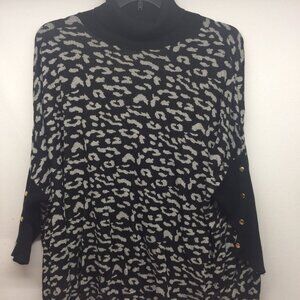 Avenue Women's Sweater 26/28 Turtle Neck Dolman Sleeve